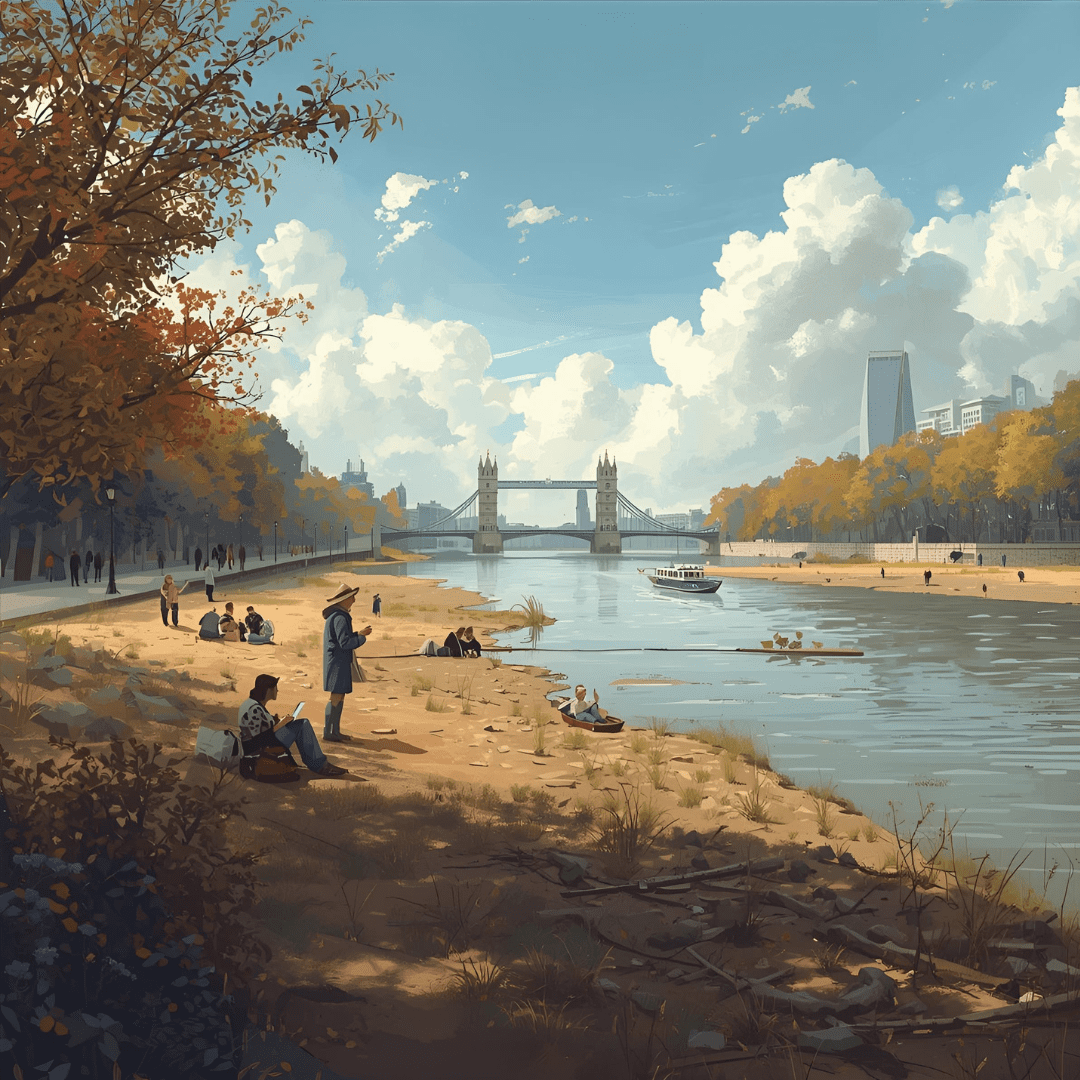 London’s dry October stretch…