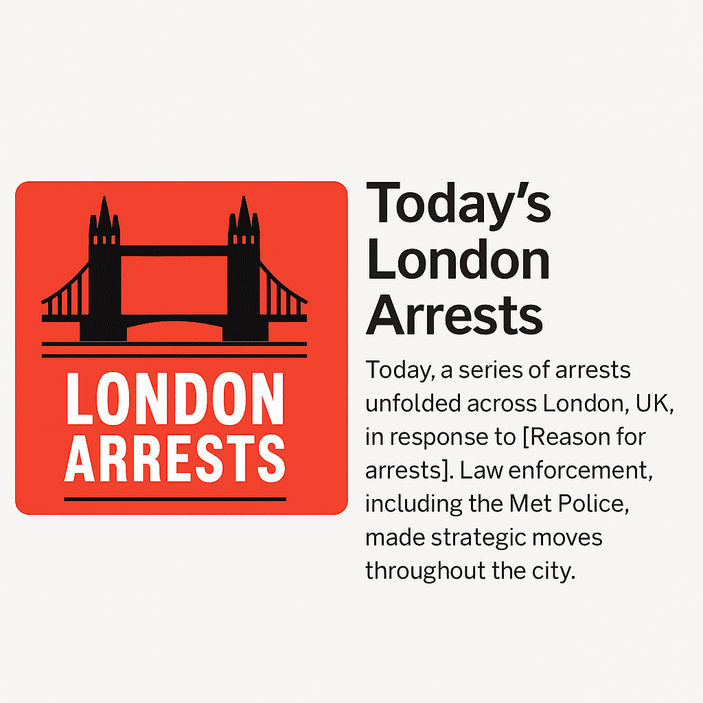 Today’s London Arrests: Protest, Proscription, and Public Outcry